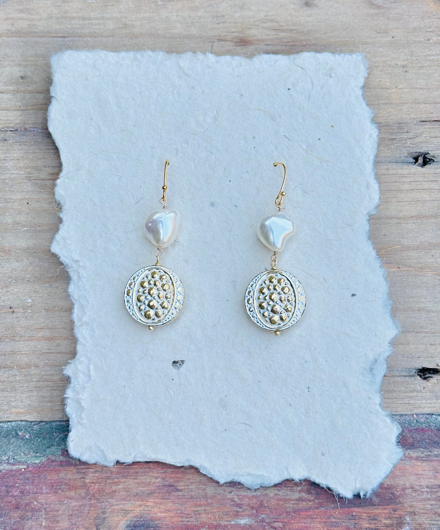 Classy Pearl Dangles