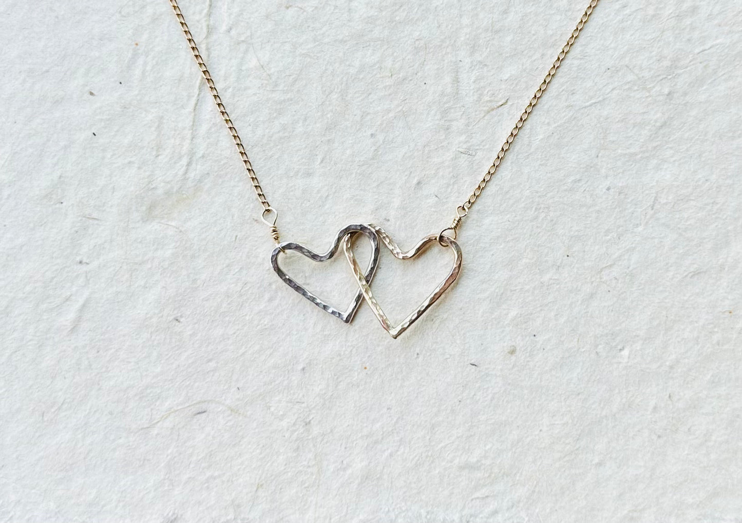 Double Hearts Necklace