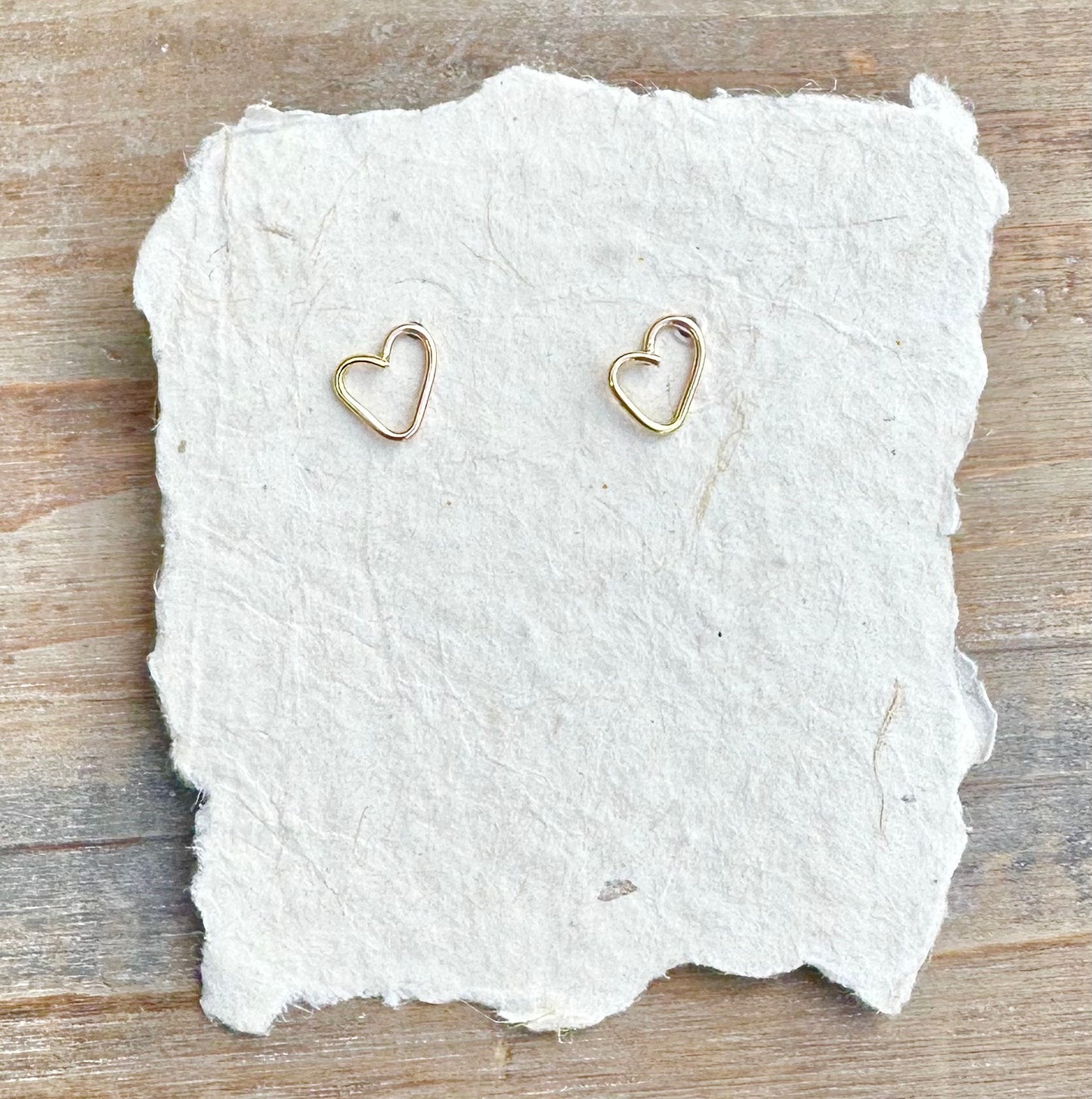 Heart Studs