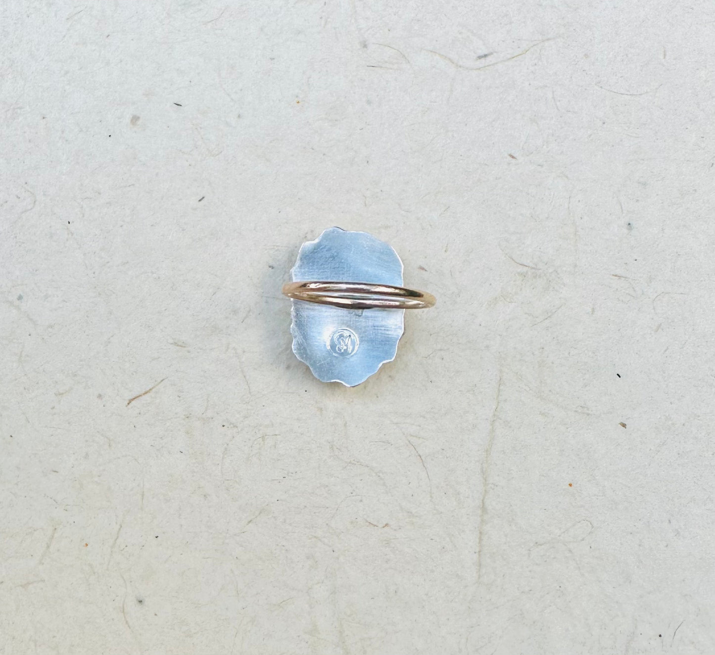 Snow Jasper Ring