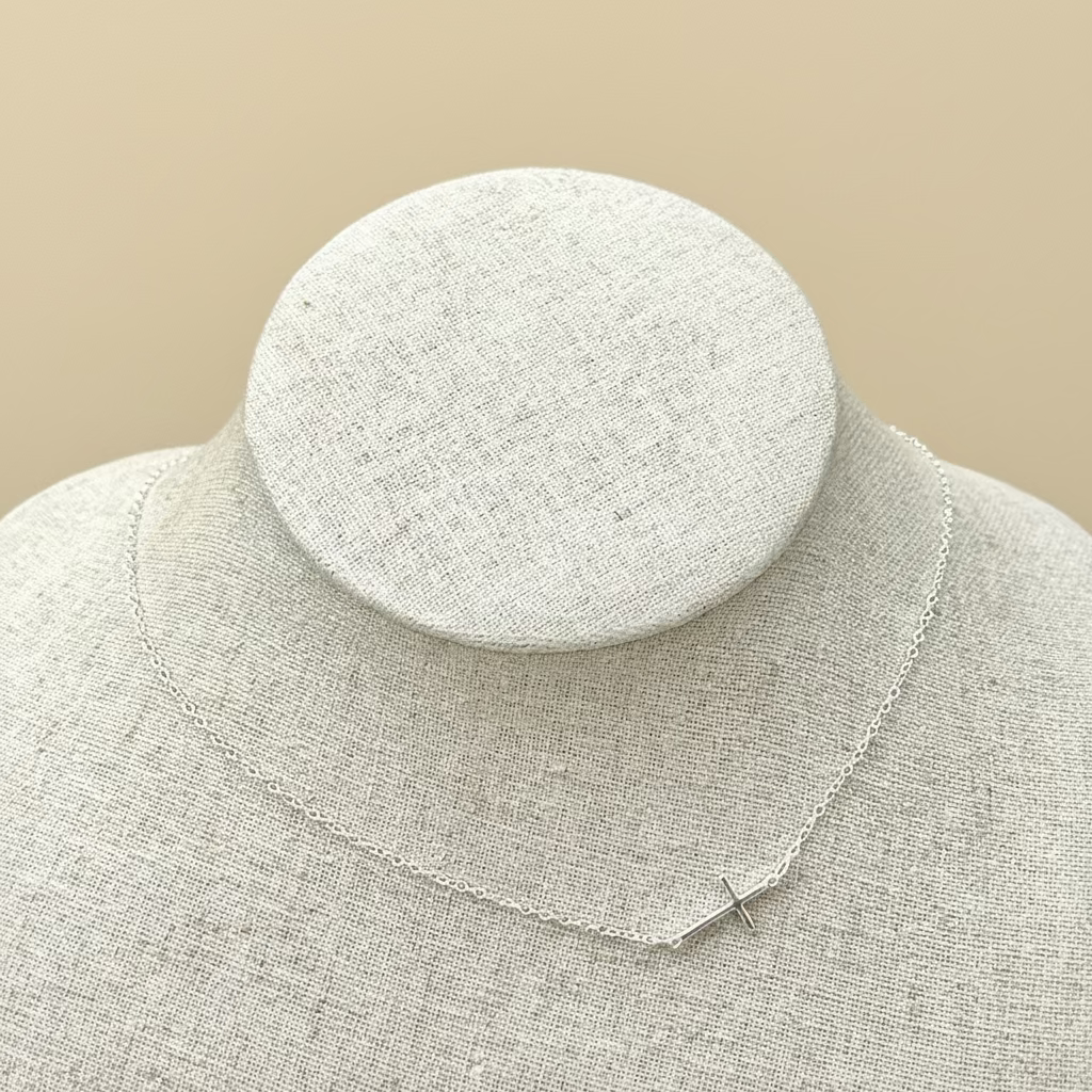 Confirmation Necklace in Silver
