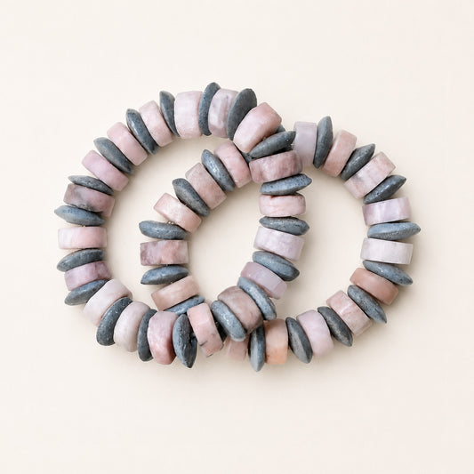 Pink Moonstone Bracelet