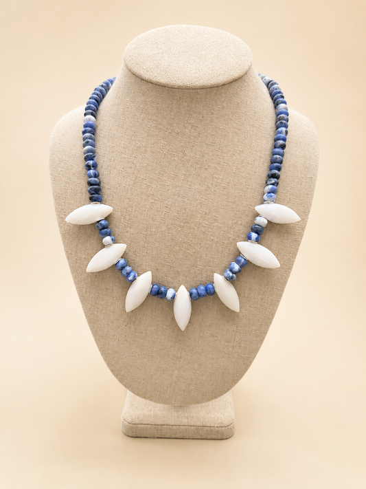 Sodalite & Opal Dream Necklace