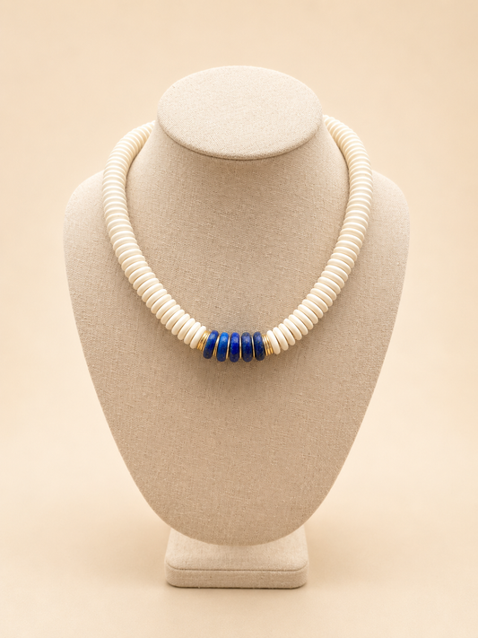 Blue & White Necklace
