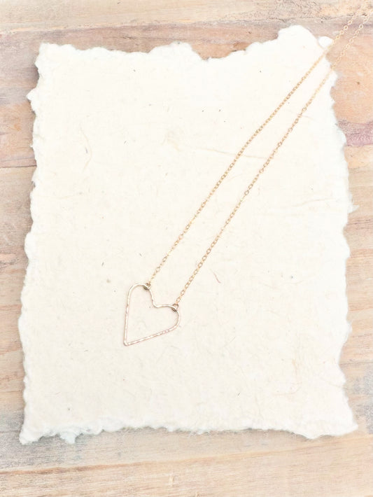 Gold Heart Necklace