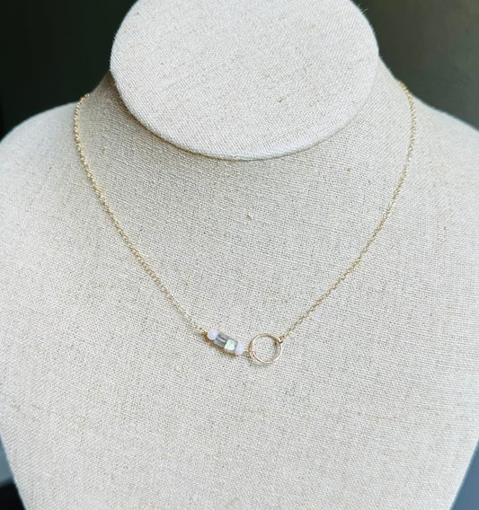 Simple Circle Necklace